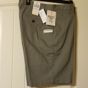 BNWT Men Docker shorts. Green in color.
